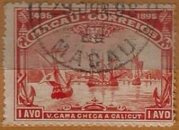 Macau  - 1898 The 400th Anniversary Of The Discovery Of Sea Route To India - 1 A. - Used - Gebruikt