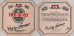 5006719 Bierdeckel Quadratisch - Henninger - Beer Mats