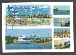 CRUISE LINER In The SOUTH HARBOUR Of HELSINKI - SILJA LINE Shipping Company - FINLAND - - Other & Unclassified