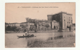 CPA 13 . Tarascon . Château Du Roi René Coté Rhône - Tarascon