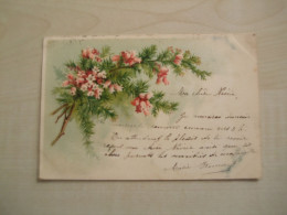 Carte Postale Ancienne 1900 FLEURS - Flowers