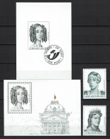 2001 Bloc 88 + 2968/69 + Velletje - Koningin Paola, Elisabeth, Maria-Hendrika - MNH - 1961-2001