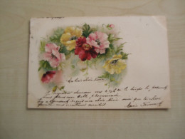Carte Postale Ancienne 1900 FLEURS - Flowers
