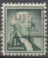 USA LOCAL Precancel/Vorausentwertung/Preo From ILLINOIS - Kampsville, Type 482 - Voorafgestempeld