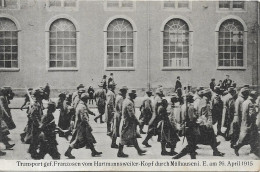 MULHOUSE MULHAUSEN Transport Gef. Franzosen Vom Hartmannsweiler Kopf 1915 - Mulhouse