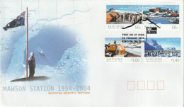 Australisch Antarctica 2003, FDC Unused, 50 Years Of Mawson Research Station - FDC
