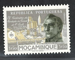 Portugal Mozambique 1954 "Creation Of The City Of Sao Paulo" MH #411 - Mosambik