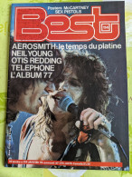 Best N° 114 - 01/78 : Aerosmith, Telephone, Neil Young, Otis Redding, Les Meilleurs Disques De 1977... - Muziek