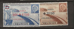 1944 MNH Réunion Yvert 249-50 Postfris** - Ungebraucht