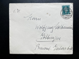 ENVELOPPE ALLEMAGNE / CLAUSTHAL POUR JOSSINGEN 1925 - Covers & Documents