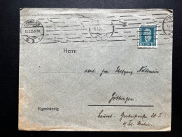 ENVELOPPE ALLEMAGNE / HANNOVER POUR JOSSINGEN 1925 - Briefe U. Dokumente