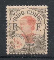 INDOCHINE - 1922-23 - N°YT. 96 - Annamite 1/10c Gris-brun - Oblitéré / Used - Gebruikt