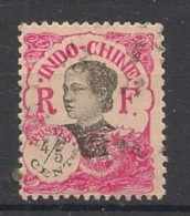 INDOCHINE - 1922-23 - N°YT. 99 - Annamite 4/5c Rose - Oblitéré / Used - Gebraucht