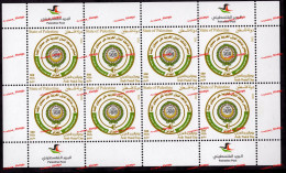 PALESTINE 2022 JOINT ISSUE ARAB POSTAL DAY LEAGUE ALGIERS SUMMIT ALGERIA  FULL SHEET W OMAN JORDAN - Gezamelijke Uitgaven