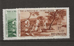 1942 MNH Réunion Yvert 7-8 Postfris** - Luftpost