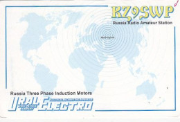 AK 214862 QSL - Russia - Mednogorsk - Radio Amateur