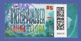 BRD 2024   Mi.Nr. 3828 , EUROPA CEPT Unterwasser Fauna + Flora - Nassklebend - Gestempelt / Fine Used / (o) - Oblitérés