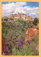 AA586  84  VAUCLUSE ROUSSILLON  EN 1987  FLEURS IRIS  -- - Other & Unclassified