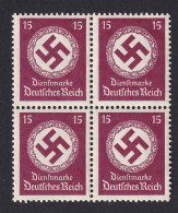 Deutsches Reich Dienstmarke 15 Pfg 1934 - Militaria