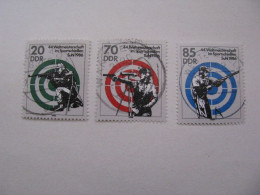 DDR  3045 - 3047  O - Used Stamps