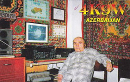 AK 214870 QSL - Azerbaijan - Baku - Radio Amateur