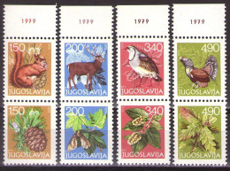 Yugoslavia 1978 -New Year (Animals And Plants),FLORA,FAUNA - Mi 1763-1770 - MNH**VF - Ungebraucht
