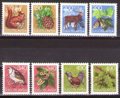 Yugoslavia 1978 -New Year (Animals And Plants),FLORA,FAUNA - Mi 1763-1770 - MNH**VF - Neufs