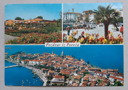 70s-POREČ-Vintage Panorama Postcard-Ex-Yugoslavia-Croatia-Hrvatska-used With Stamp-1979 - Yougoslavie