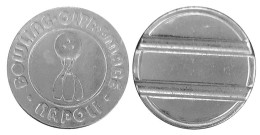 01775 GETTONE TOKEN JETON BOWLING OLTREMARE NAPOLI CAMPANIA - Altri & Non Classificati