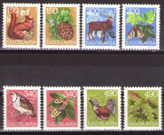 Yugoslavia 1978 -New Year (Animals And Plants),FLORA,FAUNA - Mi 1763-1770 - MNH**VF - Unused Stamps