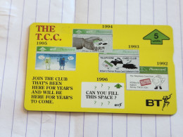 United Kingdom-(BTG-694)-TCC Membership Card-1996-(697)-(605E22971)(tirage-1.000)-cataloge-6.00£-mint - BT Emissions Générales