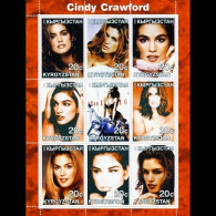 Kirgyzstan 2000 Sellos ** MP Cindy Crawford Modelo Stamps Timbres Briefmarke Francobolli Postimerkkejä Postzegels - Kirgisistan