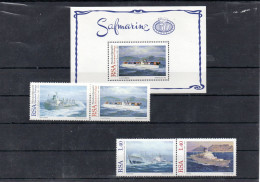 Südafrika 1996 Schiffe Mit Block MNH - Neufs