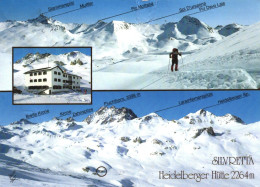 SILVRETTA, HEIDELBERGER HUTTE, TIROL, MULTIPLE VIEWS, ARCHITECTURE, SKI RESORT, AUSTRIA, POSTCARD - Other & Unclassified