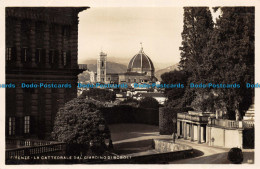 R154672 Firenze. La Cattedrale Dal Giardino Di Boboli. Fotocelere. RP - World