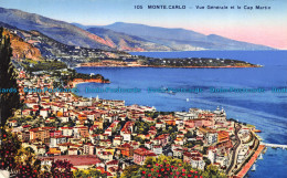 R154684 Monte Carlo. Vue Generale Et Le Cap Martin. A. D. I. A. No 105 - World