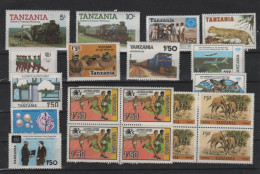 Tansania Tanzania Lot MNH - Tansania (1964-...)