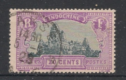 INDOCHINE - 1927 - N°YT. 140 - Angkor 20c Lilas - Oblitéré / Used - Gebruikt