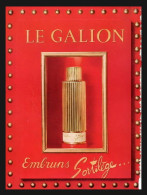 1961 Publicite Parfum Le Galion Sortilege Affiche - Advertising