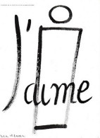1957 Publicite J Aime Jacques Heim  Dora Maar Affiche - Publicités