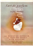 1953 Publicite Caron Art Du Parfum Le Muguet Du Bonheur Affiche - Publicités