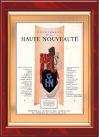 1950 Publicite Embleme Syndicat Lyon Affiche - Pubblicitari