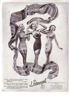 1951 Publicite Gaines Harmonie Gala Aisance Affiche - Advertising