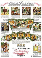 1949 Publicite Roger Gallet Cologne Bouchard 21 Rene Ravo Affiche - Advertising