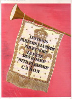 1949 Publicite Parfum Caron Or Et Noir With Pleasure Affiche - Pubblicitari