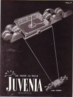 1949 Publicite Montre Juvenia MoAnneel Vendome Affiche - Pubblicitari