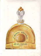 1949 Publicite L Heure Attendue Jean Patou Affiche - Pubblicitari