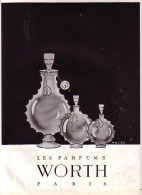 1948 Publicite Worth Requete Les Parfums Rb Sibia Affiche - Advertising