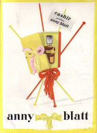 1948 Publicite Parfum Cashir Anny Blatt Affiche - Advertising