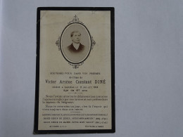 Image Religieuse, Landéan 35, Décès Victor Arsène Constant DINE, 1904, 67 Ans - Devotion Images